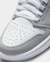 Jordan Women's Air Jordan 1 Low "White Wolf Grey" White/Wolf Grey