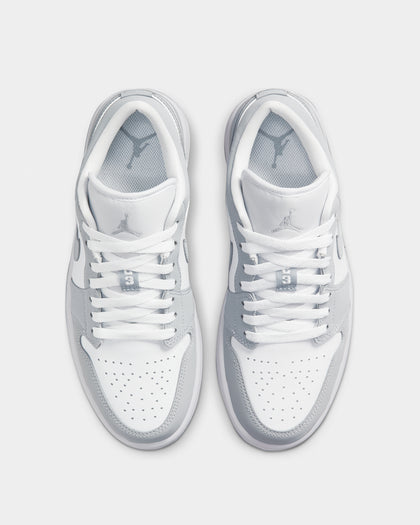 Jordan Women's Air Jordan 1 Low "White Wolf Grey" White/Wolf Grey