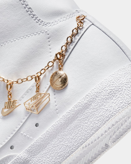 Nike Women's Blazer Mid '77 LX White/White/Metal