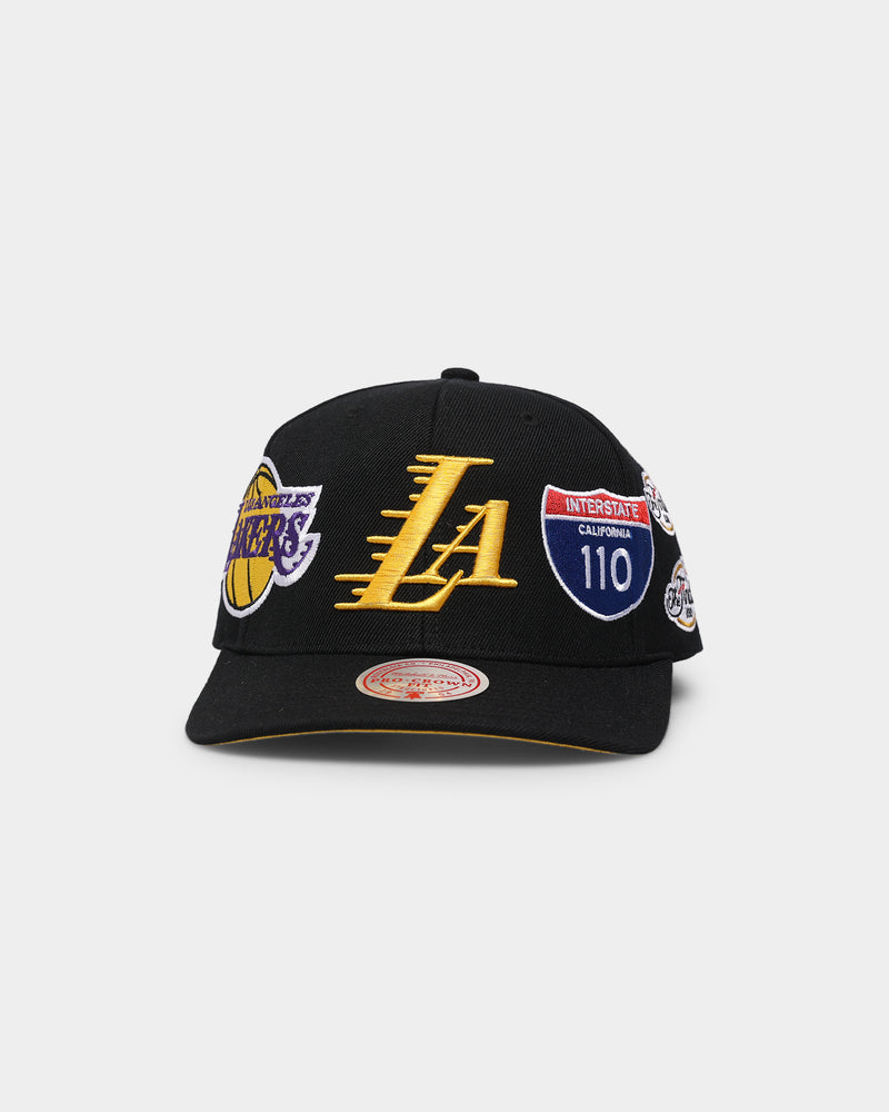 Mitchell & Ness Los Angeles Lakers Champs Pro Crown Snapback Black