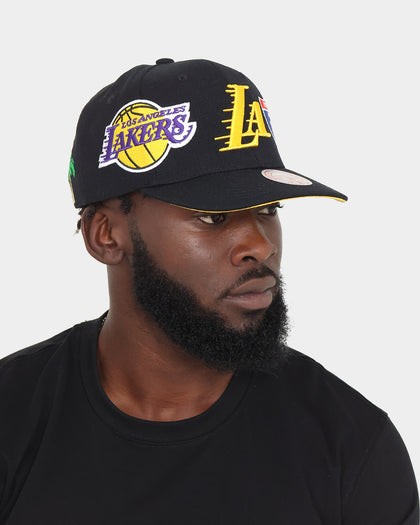 Mitchell & Ness Los Angeles Lakers Champs Pro Crown Snapback Black