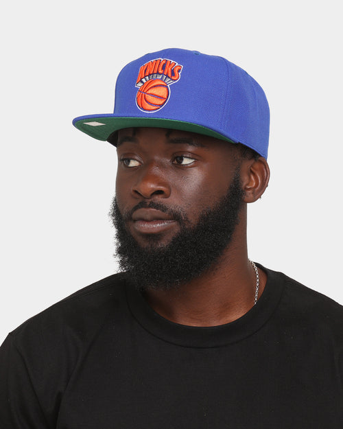 Mitchell & Ness New York Knicks 'Team Ground 2.0 Hardwood Classics' Fitted Royal