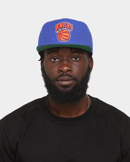 Mitchell & Ness New York Knicks 'Team Ground 2.0 Hardwood Classics' Fitted Royal