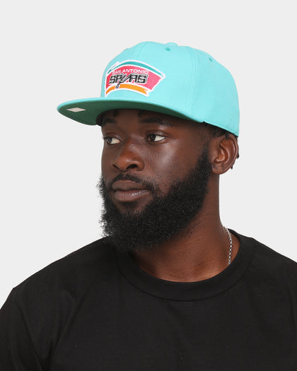 Mitchell & Ness San Antonio Spurs 'Team Ground 2.0 Hardwood Classics' Fitted Teal