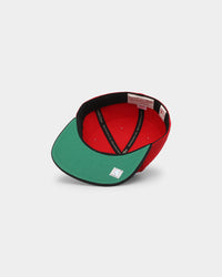 Mitchell & Ness Chicago Bulls 'Hardwood Classics' Team 2Tone 2.0 Fitted Red