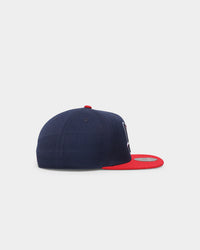 Mitchell & Ness Brooklyn Nets 'Team 2 Tone 2.0 Hardwood Classics' Fitted Navy