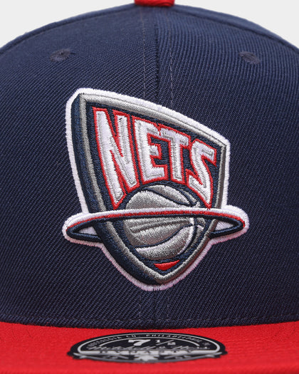 Mitchell & Ness Brooklyn Nets 'Team 2 Tone 2.0 Hardwood Classics' Fitted Navy