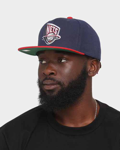 Mitchell & Ness Brooklyn Nets 'Team 2 Tone 2.0 Hardwood Classics' Fitted Navy