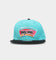 Mitchell & Ness San Antonio Spurs 'Team 2 Tone 2.0 Hardwood Classics' Fitted Teal