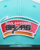 Mitchell & Ness San Antonio Spurs 'Team 2 Tone 2.0 Hardwood Classics' Fitted Teal