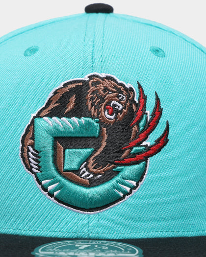 Mitchell & Ness Vancouver Grizzlies 'Team 2 Tone 2.0 Hardwood Classics' Fitted Teal