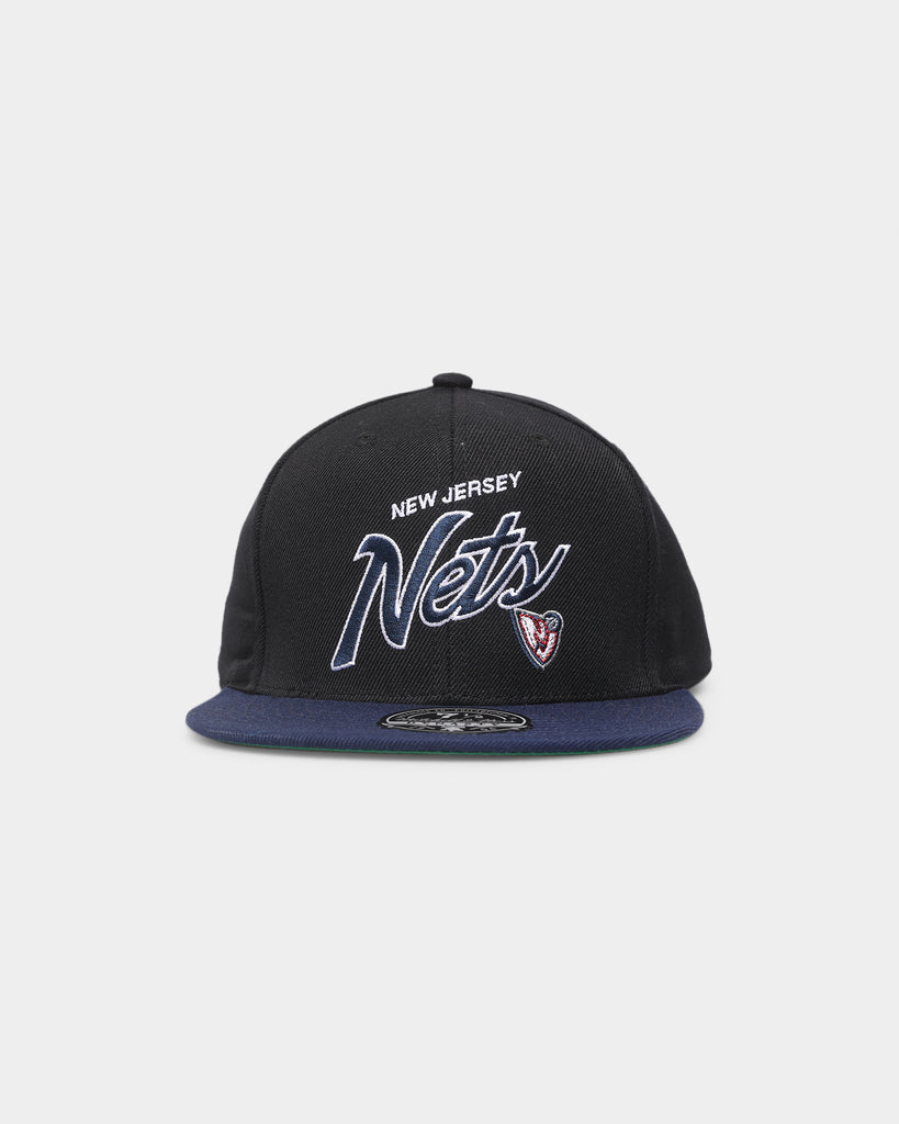 Mitchell & Ness Brooklyn Nets 'Team Script 2.0 Hardwood Classics' Fitt ...