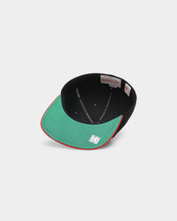 Mitchell & Ness Philadelphia 76ers 'Team Script 2.0 Hardwood Classics' Fitted Black