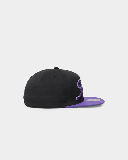 Mitchell & Ness Phoenix Suns 'Team Script 2.0 Hardwood Classics' Fitted Black