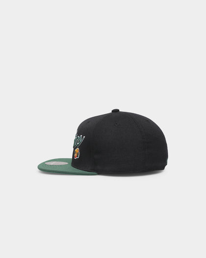 Mitchell & Ness Seattle Supersonics 'Team Script 2.0 Hardwood Classics' Fitted Black