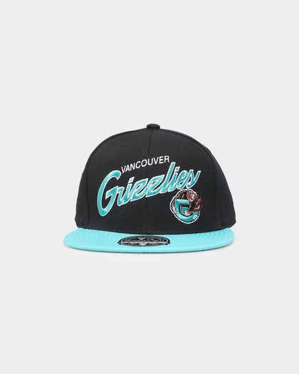 Mitchell & Ness Vancouver Grizzlies 'Team Script 2.0 Hardwood Classics' Fitted Black
