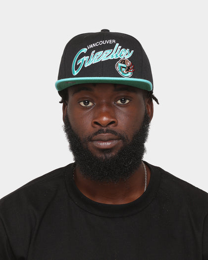 Mitchell & Ness Vancouver Grizzlies 'Team Script 2.0 Hardwood Classics' Fitted Black