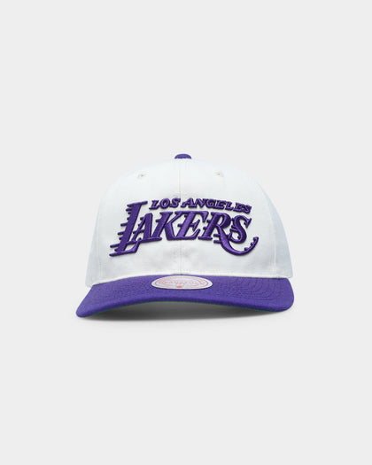 Mitchell & Ness Los Angeles Lakers Vintage HWC Deadstock Snapback White/Purple