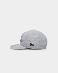 New Era Los Angeles Dodgers Script Old Golfer Snapback Heather Grey