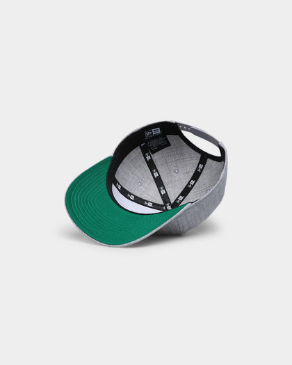 New Era Los Angeles Dodgers Script Old Golfer Snapback Heather Grey