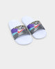 Nike Women's Victori One Slides White/Habanero