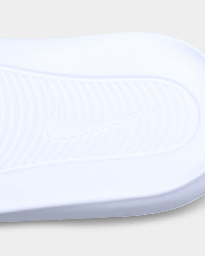 Nike Women's Victori One Slides White/Habanero