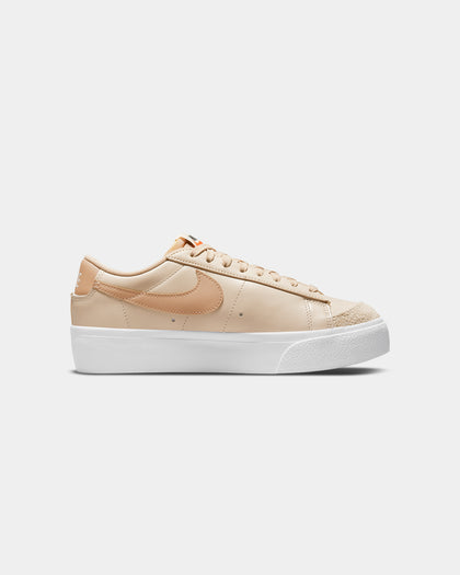 Nike Women's Blazer Low Platform Sanddrift/Hemp-Sanddrift/Black