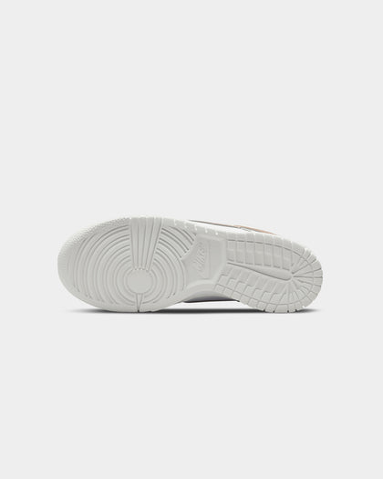 Nike Kids' Nike Dunk Low "White Pink" White/Metallic Red