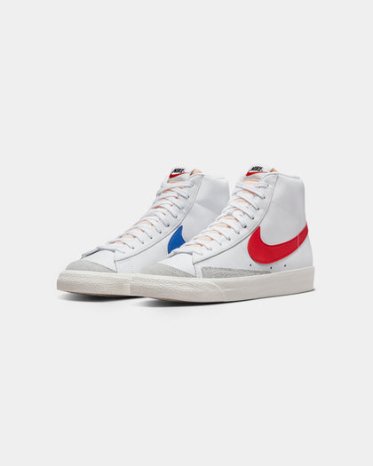 Nike Blazer Mid '77 Vintage White/Habanero Red/Medium Blue/Sail