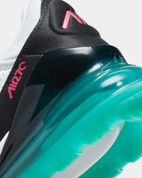 Nike Air Max 270 White/Rush Pink/Washed Teal