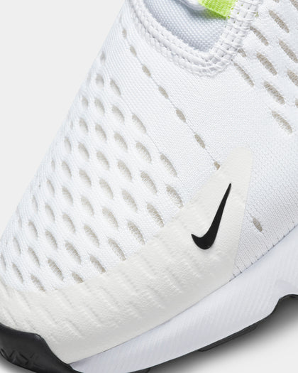 Nike Women's Air Max 270 White/Black/Light Bone/Ghost Green