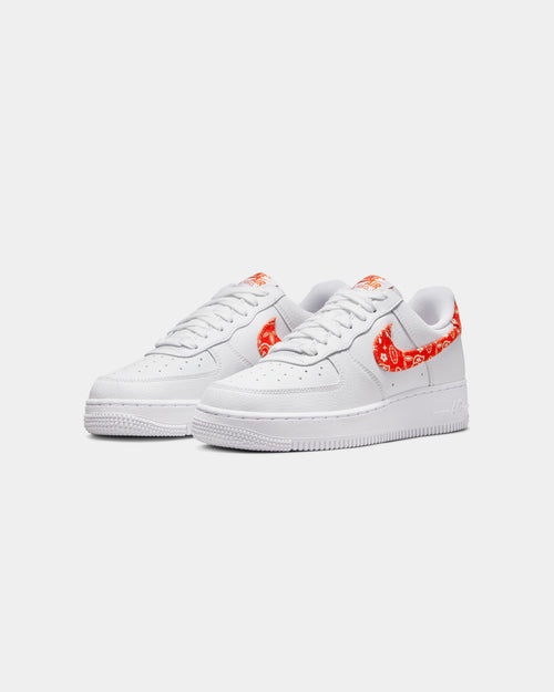 Nike Women's Air Force 1 '07 Essentials White/Rush Orange