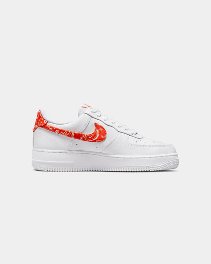 Nike Women's Air Force 1 '07 Essentials White/Rush Orange
