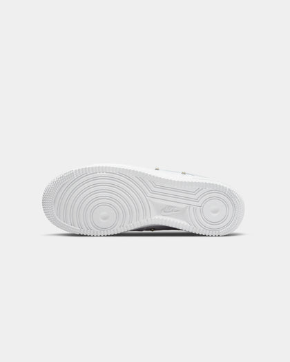 Nike Women's Air Force 1 '07 SE White/White/Metallic Silver/Black