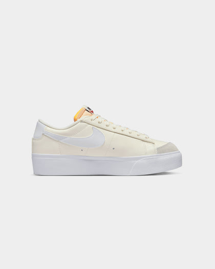 Nike Women's Blazer Low Platform Sail/White-White