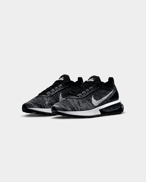 Nike Women's Air Max FlyKnit Racer Shoes Black/White