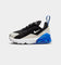 Nike Toddlers' Air Max 270 Black/White-Game Royal-Light Bone