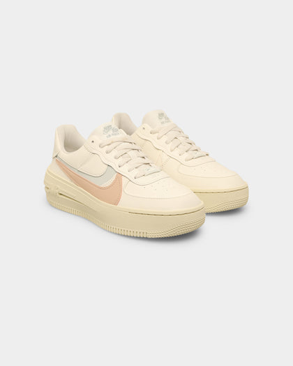 Nike Women's Air Force 1 PLT.AF.ORM Sail/Light Silver