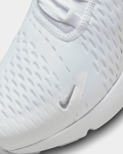 Nike Women's Air Max 270 White/Metallic Platinum