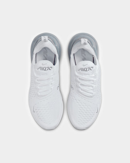 Nike Women's Air Max 270 White/Metallic Platinum