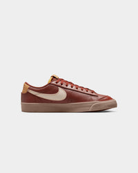 Nike Blazer Low '77 EMB "Inspected By Swoosh" Oxen Brown/Pearl White-Elemental Gold
