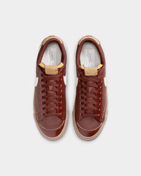 Nike Blazer Low '77 EMB "Inspected By Swoosh" Oxen Brown/Pearl White-Elemental Gold