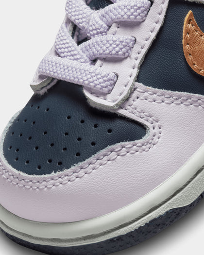 Nike Infants' Nike Dunk Low SE Thunder Blue/Metallic Copper