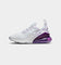 Nike Kids' Nike Air Max 270 (GS) Pure Platinum/Metallic Silver