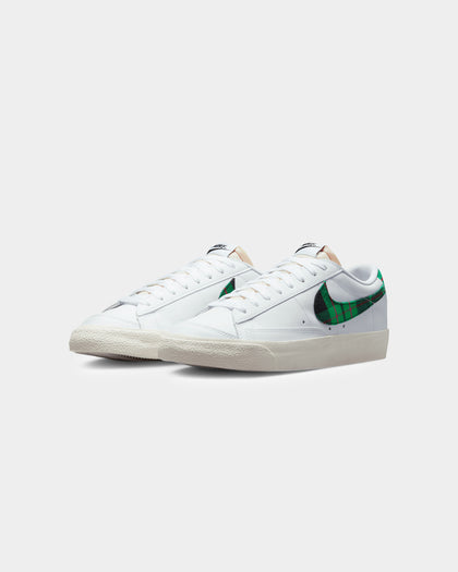 Nike Blazer Low '77 Premium "Tartan" White/Stadium Green