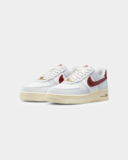 Nike Women's Air Force 1 '07 SE "Swoosh Pocket" Photon Dust/Team Red