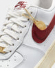 Nike Women's Air Force 1 '07 SE "Swoosh Pocket" Photon Dust/Team Red