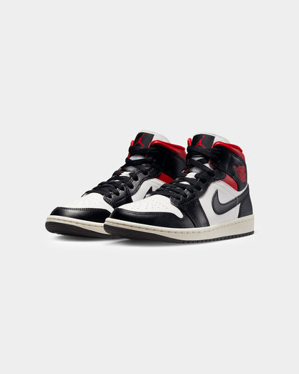 Jordan Women's Air Jordan 1 Mid "Gym Red" Black/Gym Red