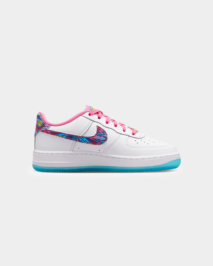 Nike Kids' Air Force 1 (GS) White/Multi-Coloured