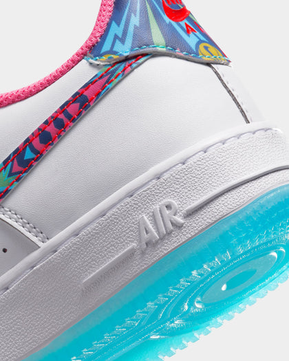 Nike Kids' Air Force 1 (GS) White/Multi-Coloured